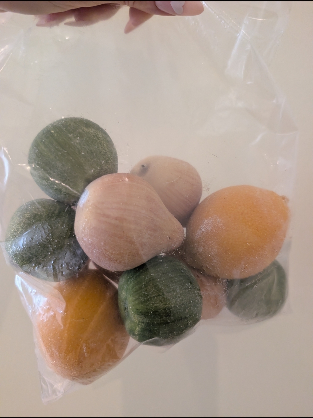 Decorative Fruit Bundle - Green & Orange Accents